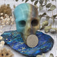 Amazonite Skull
