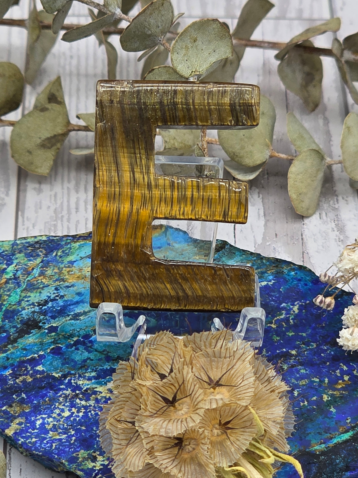Crystal Letter Carvings