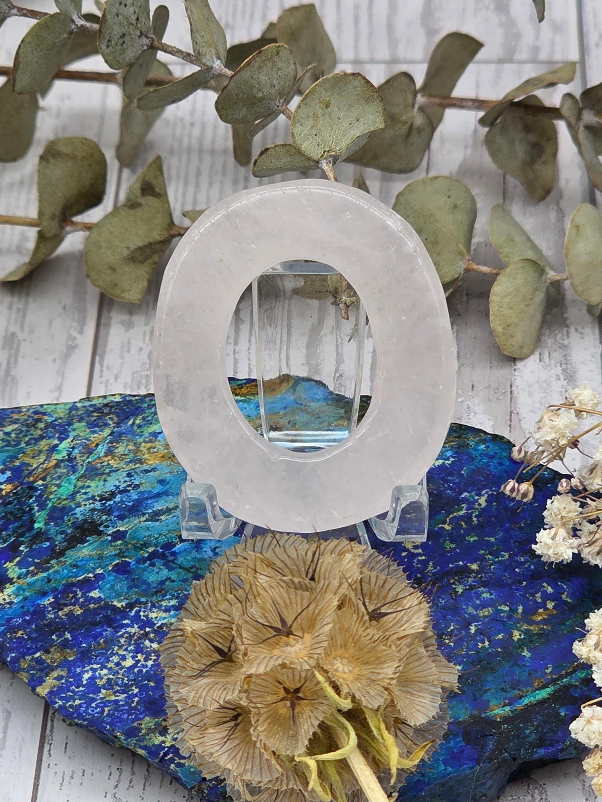 Crystal Letter Carvings