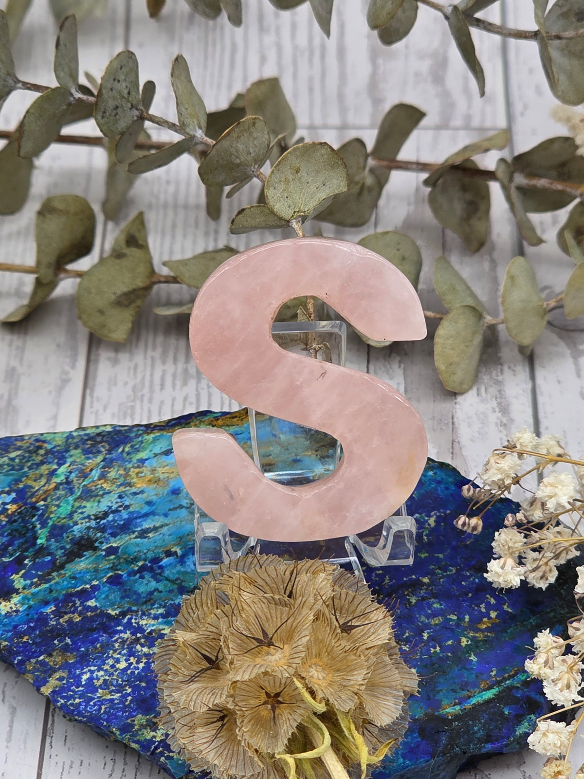 Crystal Letter Carvings