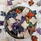 A variety of polished Merkaba stars in different colors
