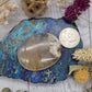 Flower Agate Palm Stone