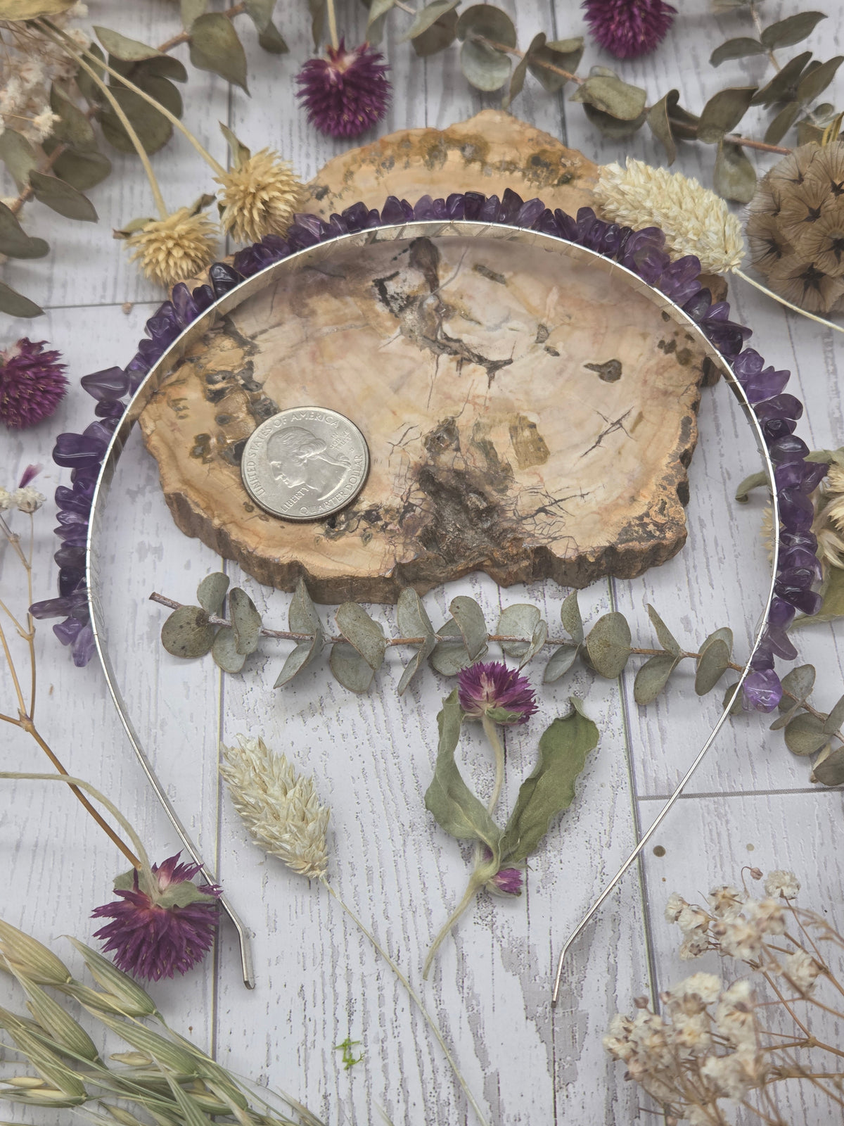 Amethyst Headband