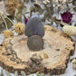 Aura Agate Penguin Carving