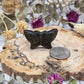 Golden Sheen Obsidian Butterfly Carving