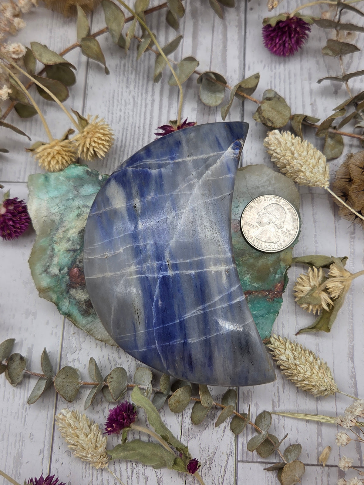Dumortierite Moon