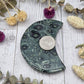 Large Kambaba Jasper Moon Carving