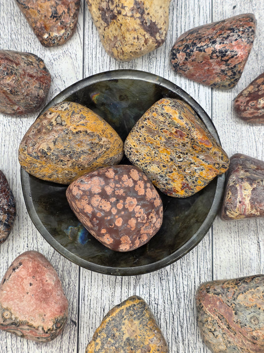 Leopard Skin Jasper Tumble