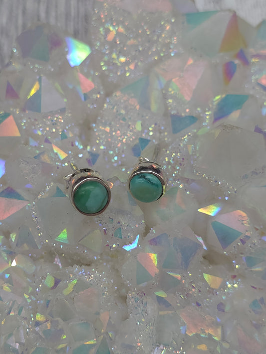 Tibetan Turquoise Earrings