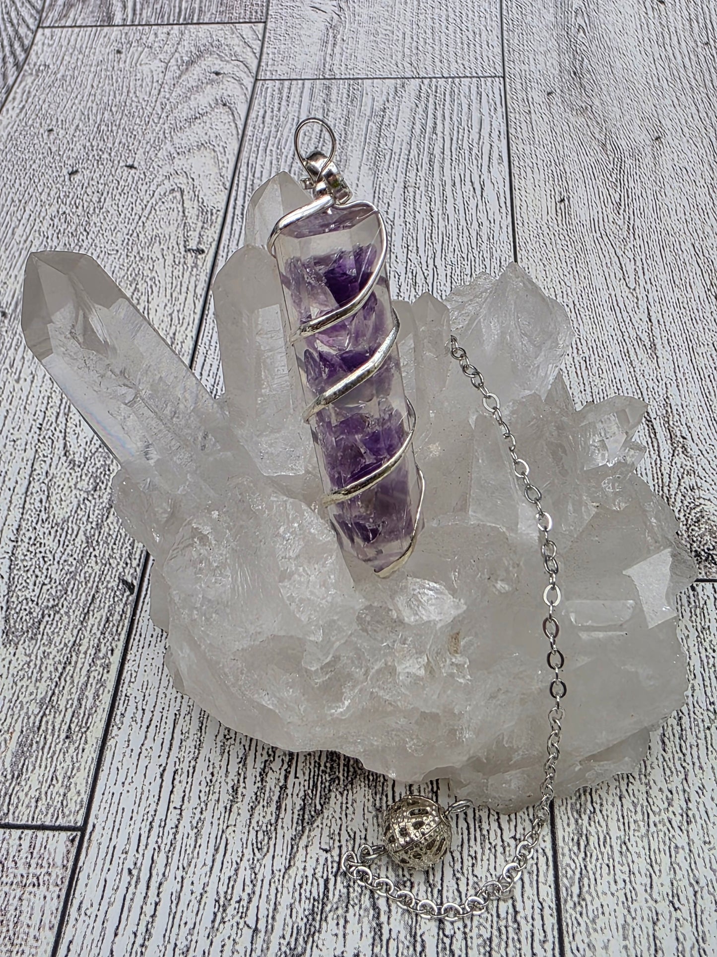 Crystal Point Pendulum