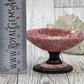 Rhodochrosite Trinket Dish - detail shot