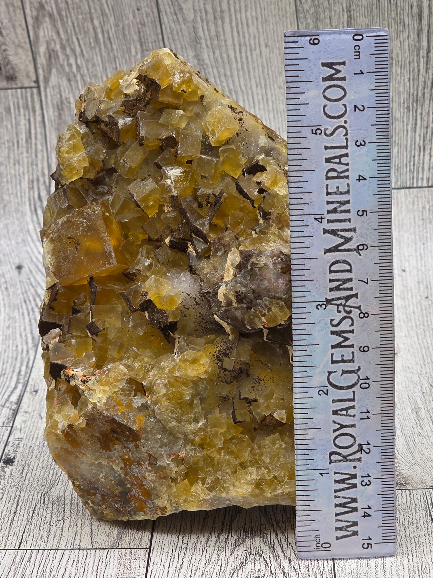 Yellow Fluorite Specimen