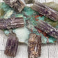 Bi-Colored Aragonite Crystal Specimen - alternate view