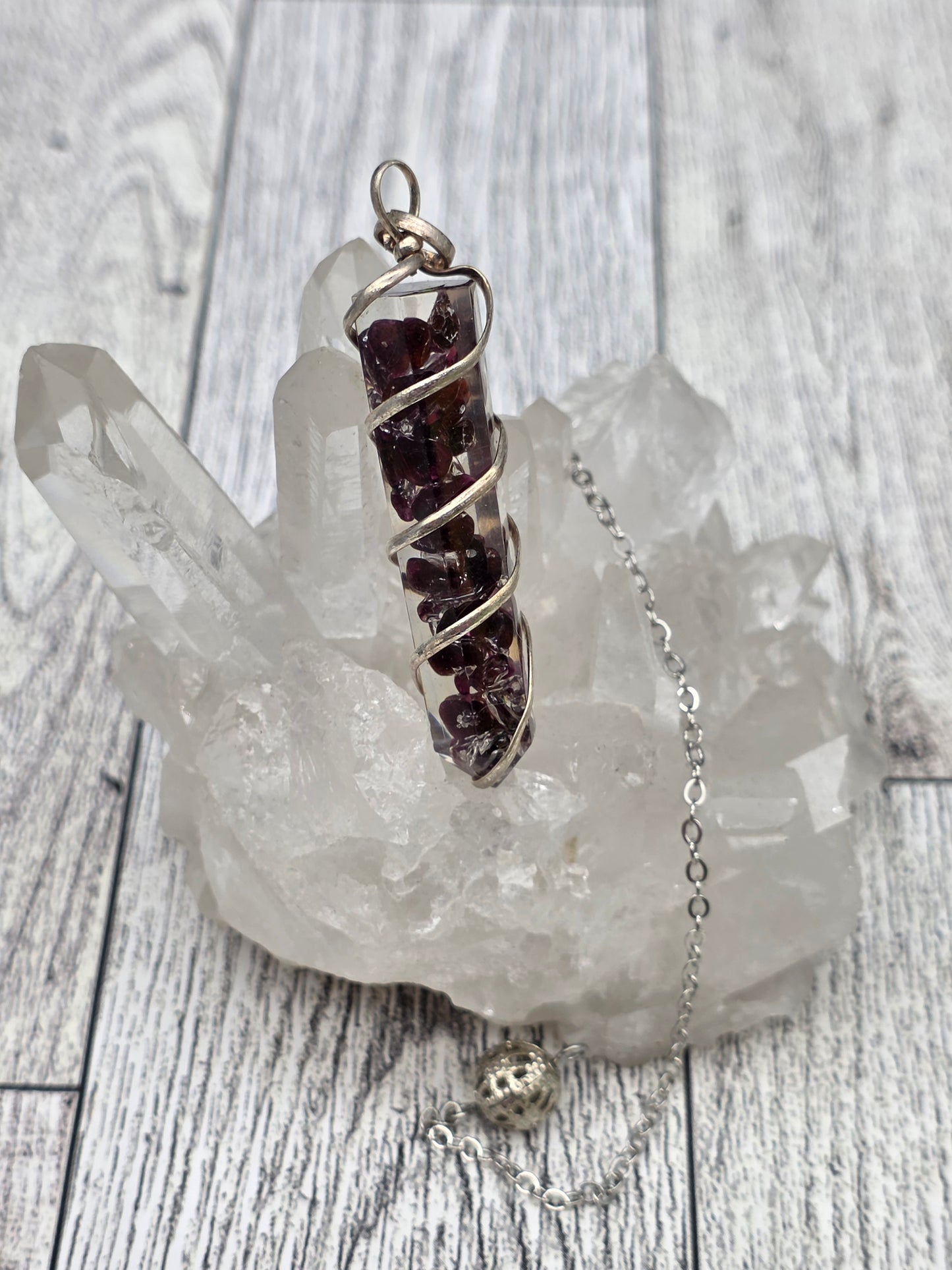 Crystal Point Pendulum