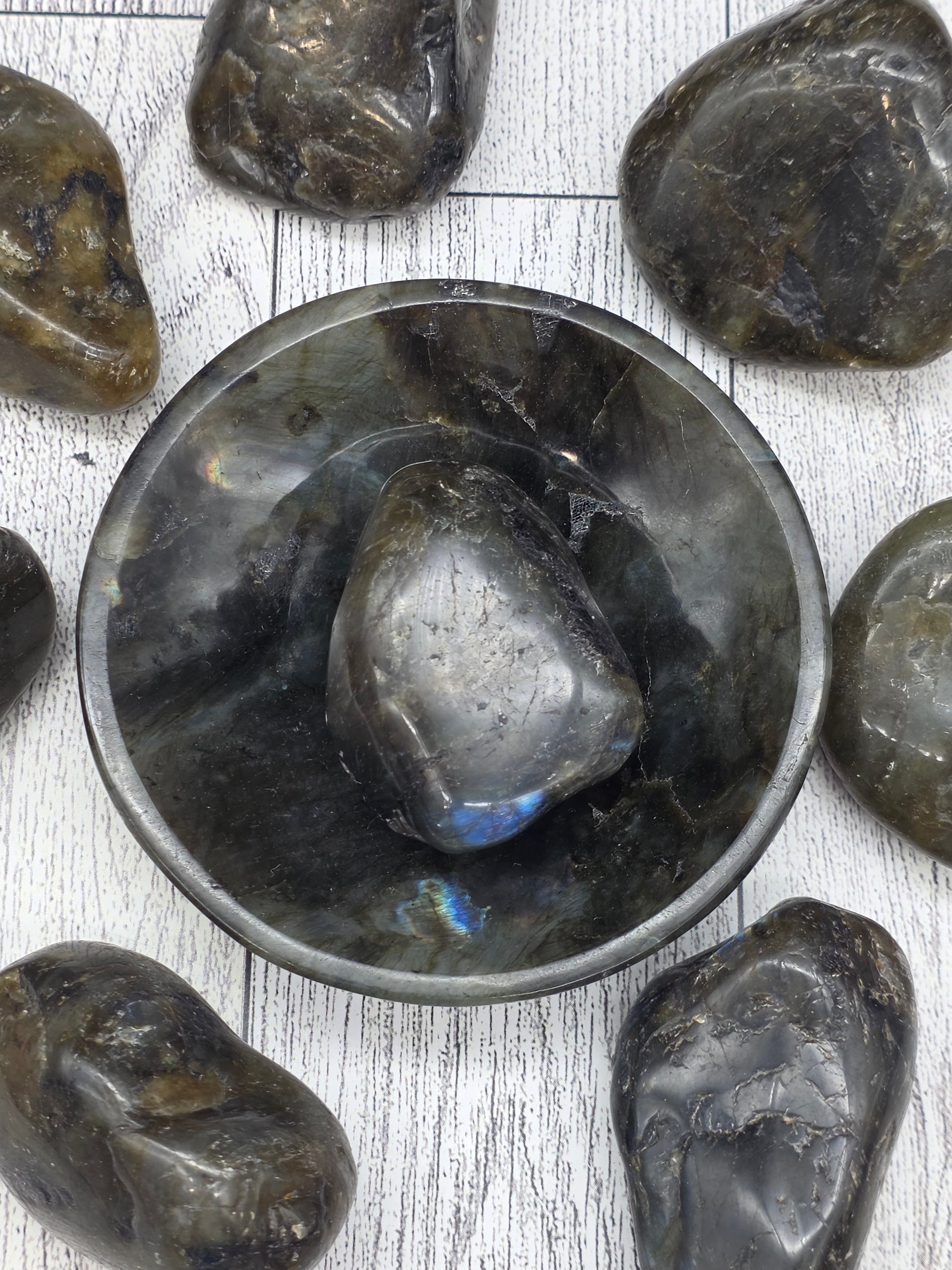 Labradorite Tumble - alternate view