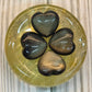 Golden Sheen Obsidian Heart