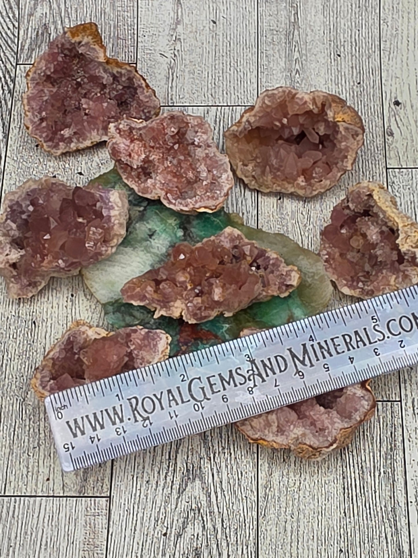 Raw Pink Amethyst - alternate view