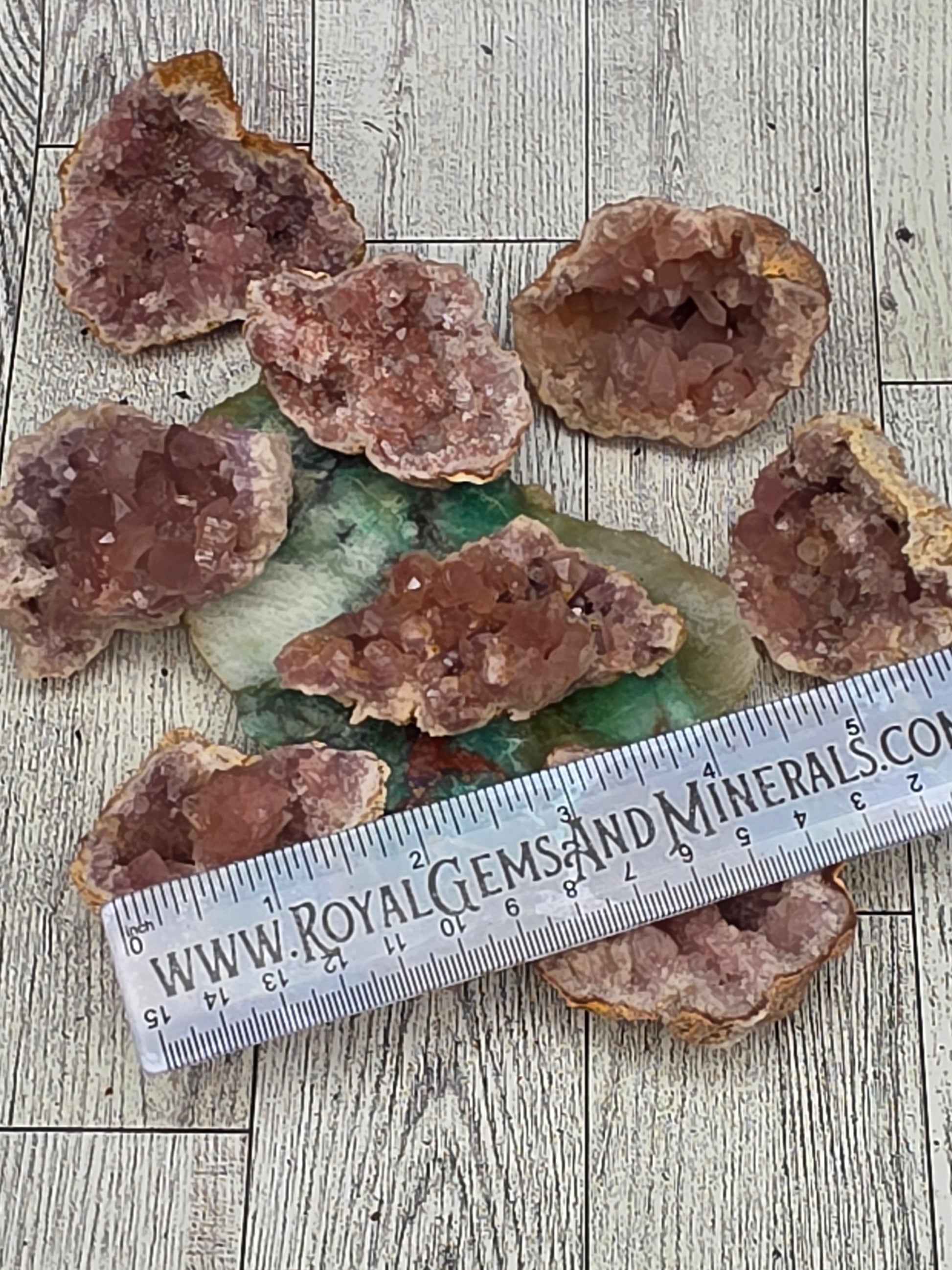 Raw Pink Amethyst - alternate view