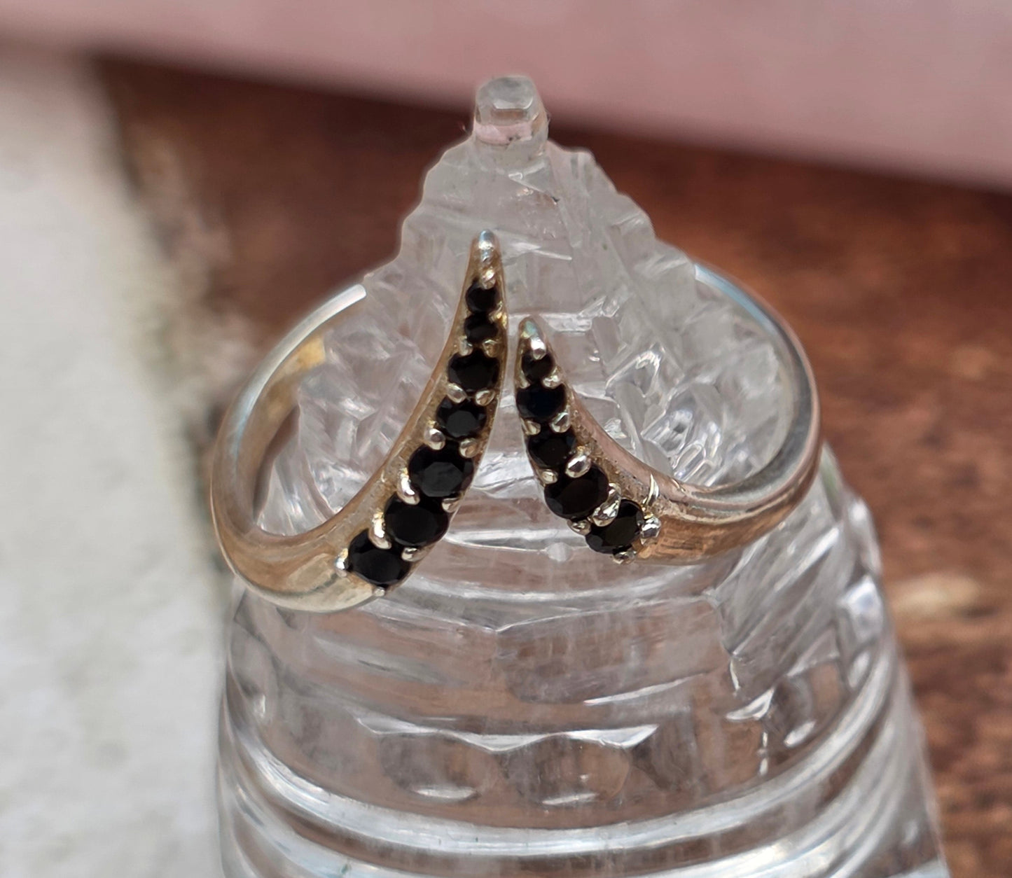Black Onyx Sterling Silver Ring
