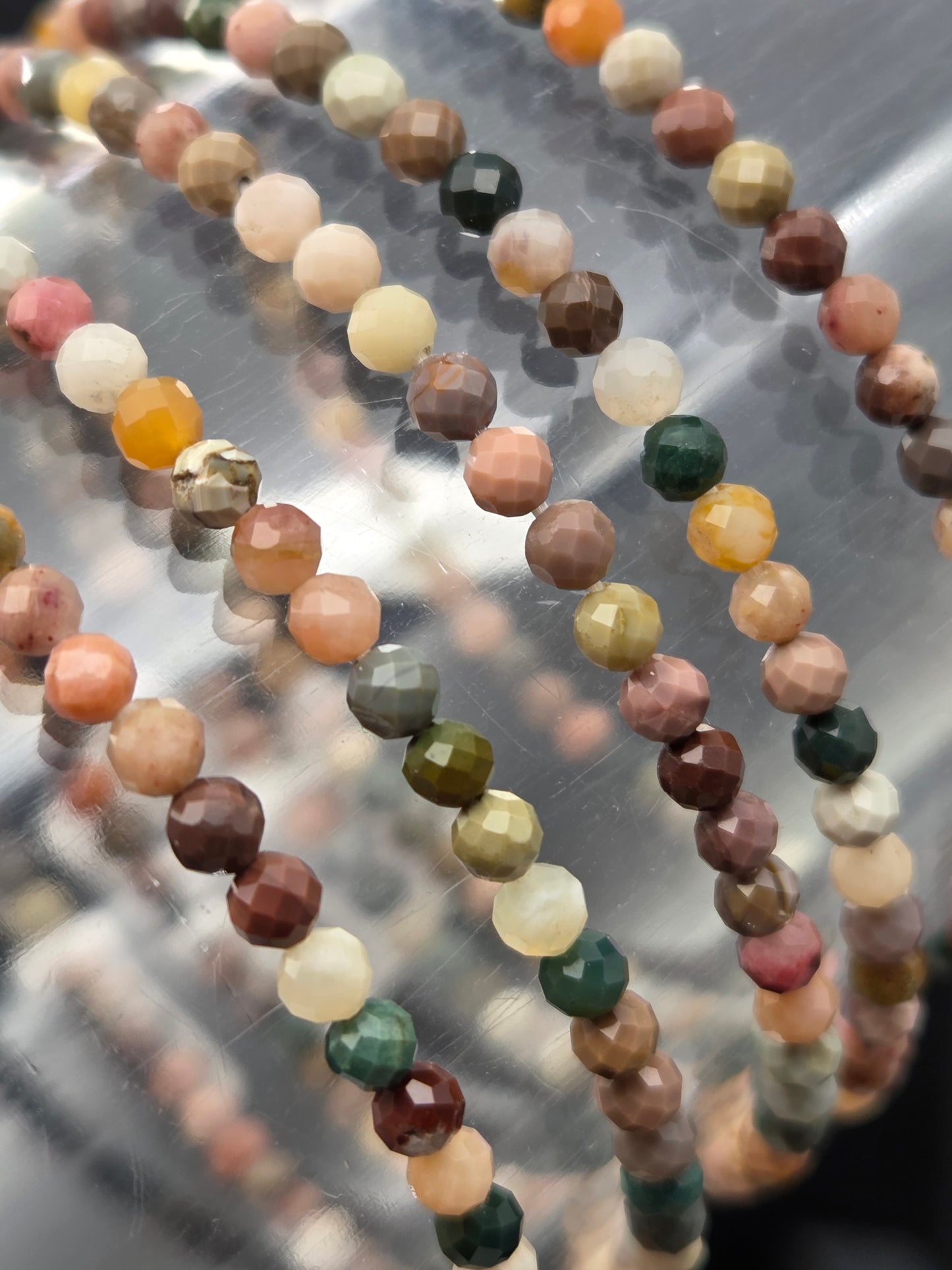 Alxa Agate Stretchy Bracelet