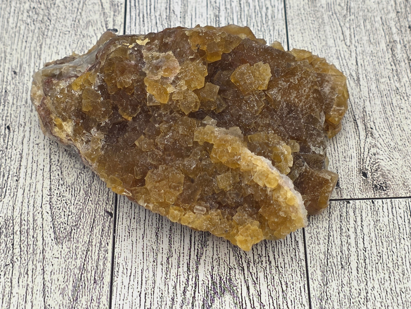 Yellow Fluorite Specimen