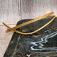 18KT Brushed Gold Cuff - alternate view