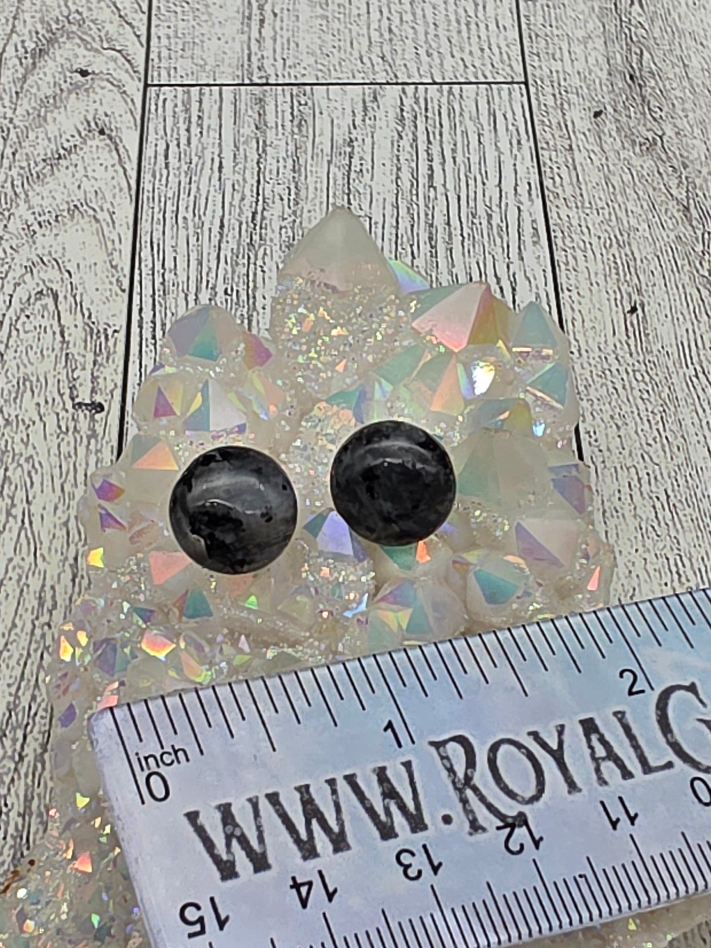 Round Crystal Earrings