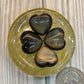 Golden Sheen Obsidian Heart