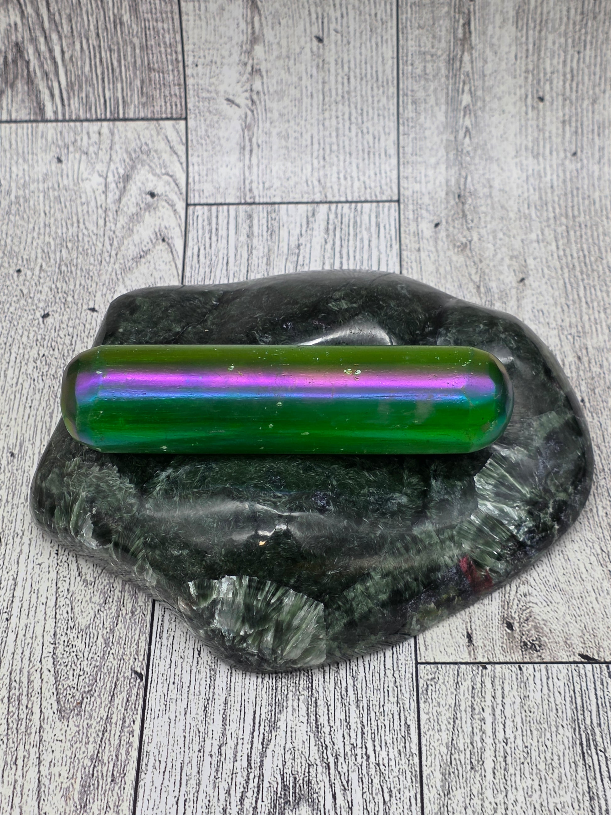 Aura Selenite Massage Wand - alternate view