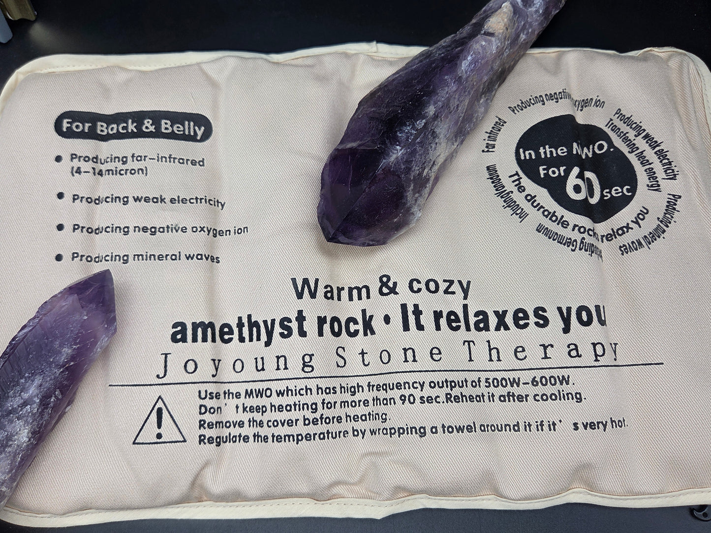 Amethyst Belly And Back Pad