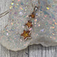Amber Triple Star Pendant