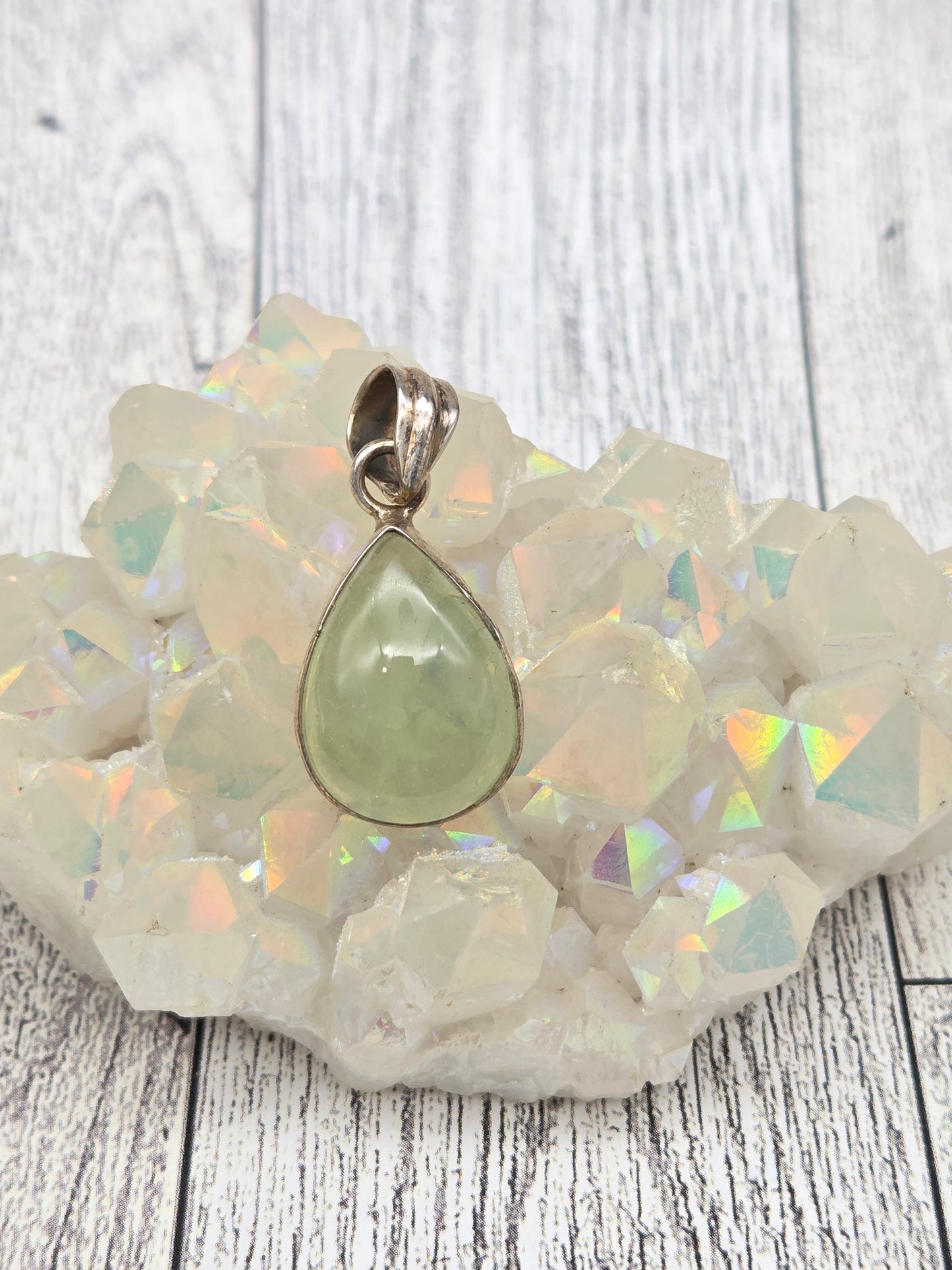 Prehnite Pendant