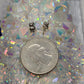 Sterling Silver Owl Post Earrings - alternate view
