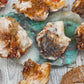 Vanadinite on Barite Specimen - size reference