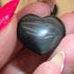 Rainbow Obsidian Heart Pocket Size - alternate view