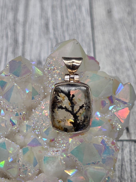 Dendritic Quartz Pendant