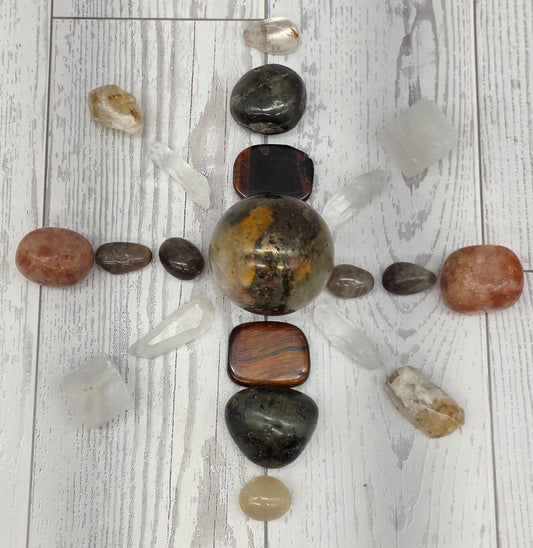 2026 Lion's Gate Collective 08/08 Crystal Grid Kit