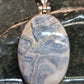Blue Scheelite Sterling Silver Pendant - image 7