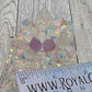 Crystal Cube Earrings - alternate view