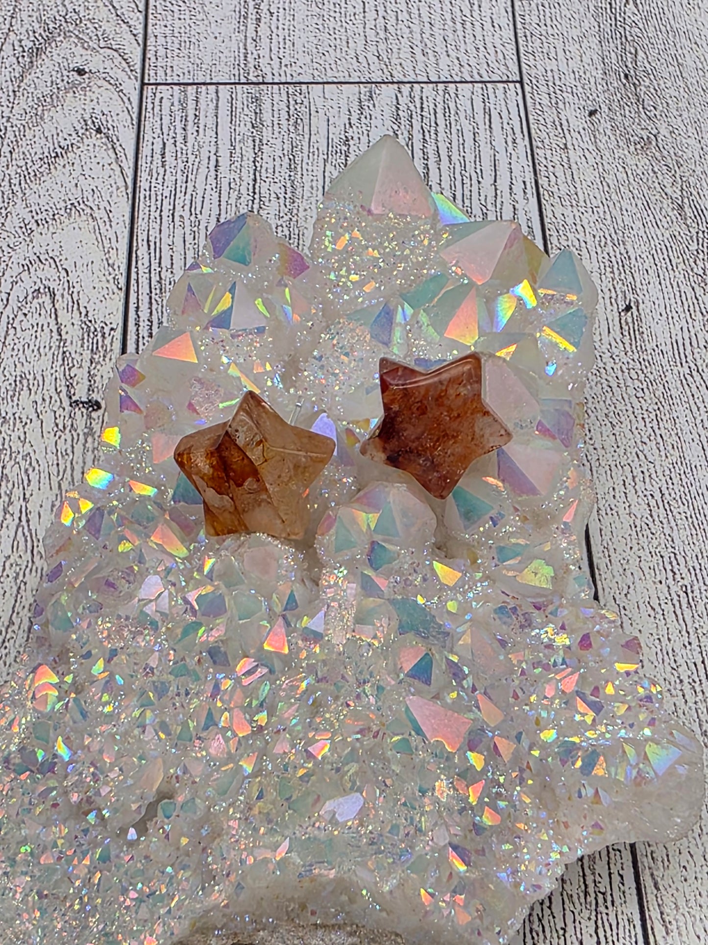 Crystal Star Earrings