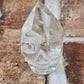 Clear Quartz Skull with Crown Point