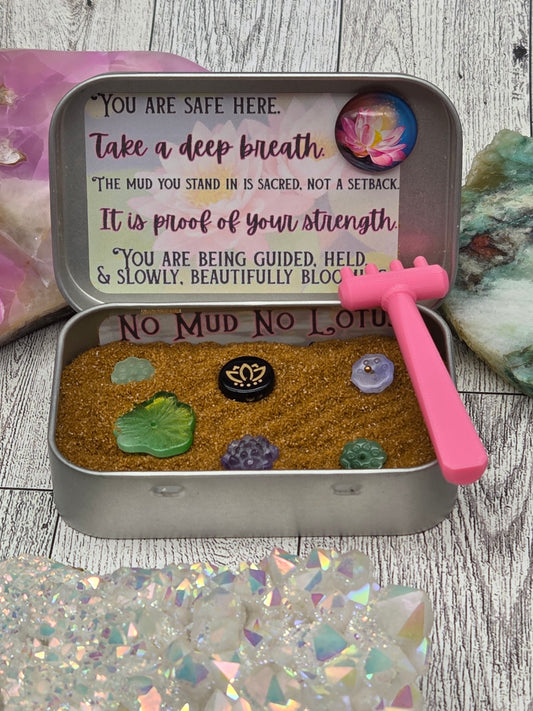 No Mud No Lotus Zen Garden