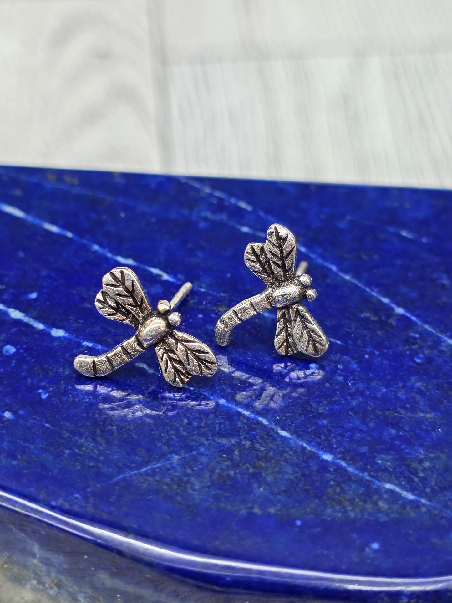 Dragonfly Post Earrings Sterling Silver
