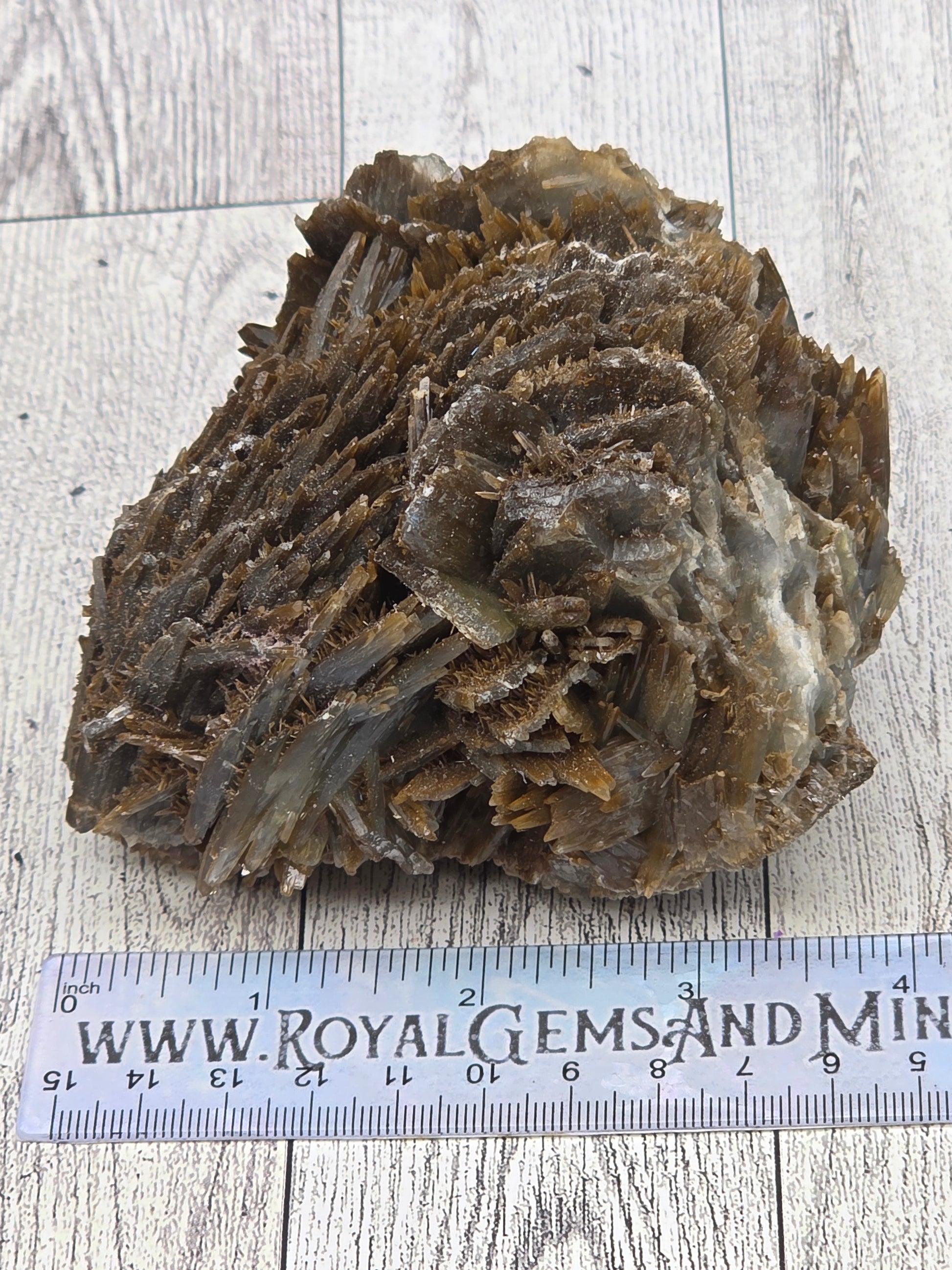 Blue Barite Specimen - image 8