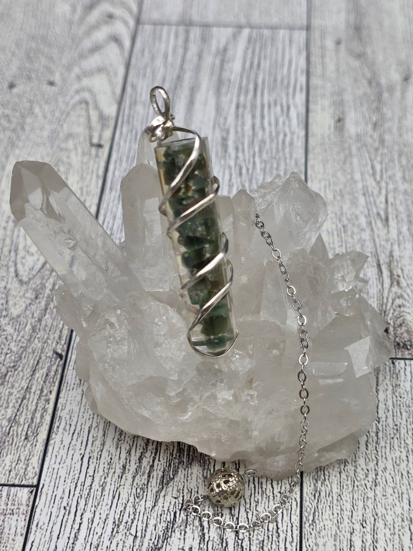 Crystal Point Pendulum