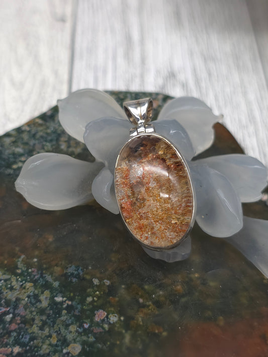 Garden Quartz Lodalite Pendant
