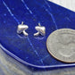Sterling Silver Mushroom Post Earrings - alternate view