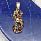 Modern Amber Pendant - alternate view