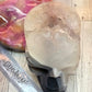 Large Banded Agate Druzy Skull - detail shot