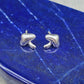 Sterling Silver Mushroom Post Earrings